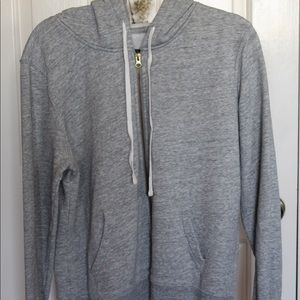 Grey Zip-up Hoodie
